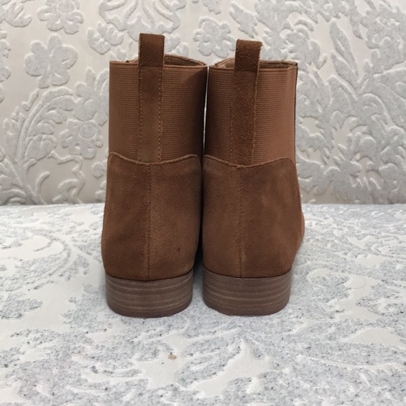 Lucky Brand Tan Leather/Faux Suede Ankle Boots - Women’s 9 - Picture 5 of 11
